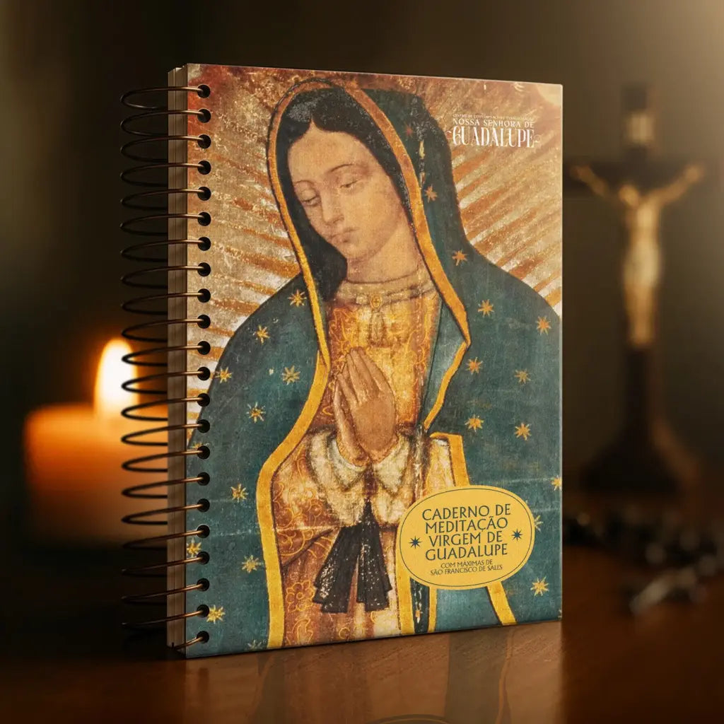 Pré-venda Caderno de Meditação Virgem de Guadalupe