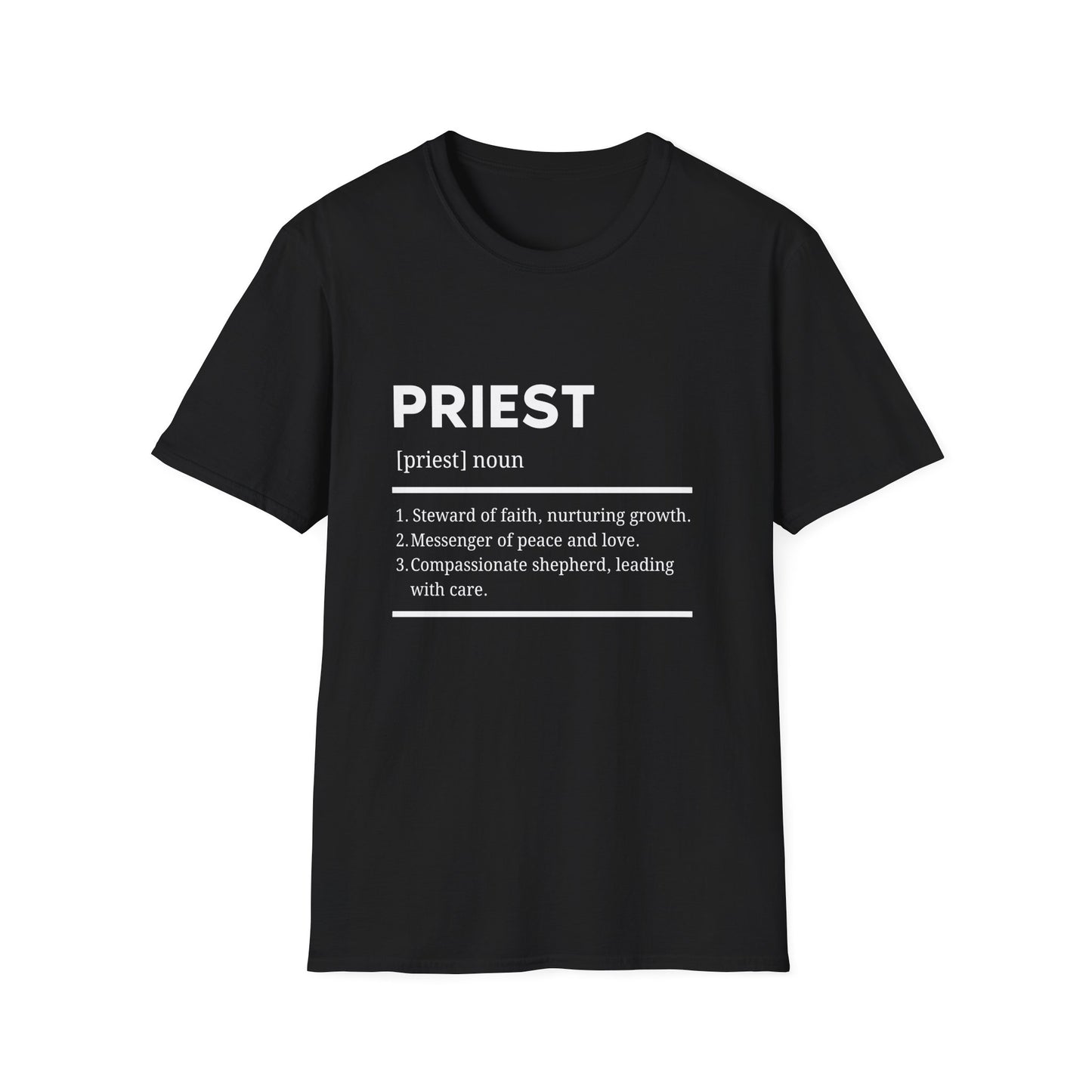 Priest Adult T-shirt