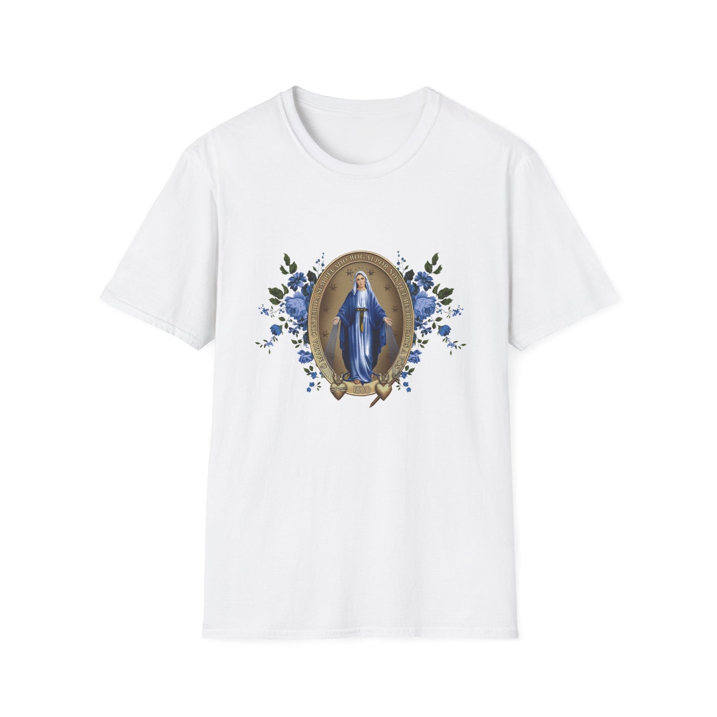 Grace & Protection – Miraculous Medal Adult T-Shirt