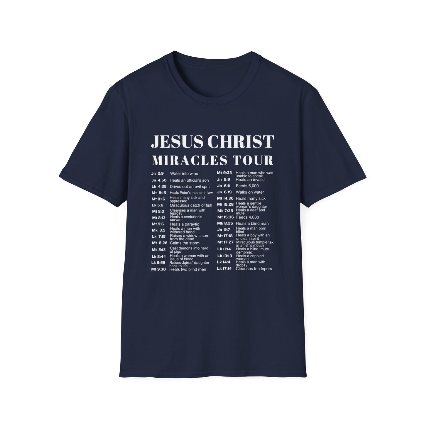 Miracles Tour T-shirt