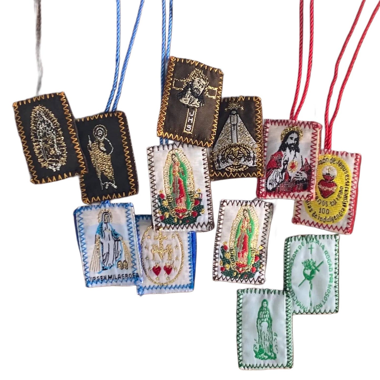 Scapular - Lady of Mt. Carmel 1.5"