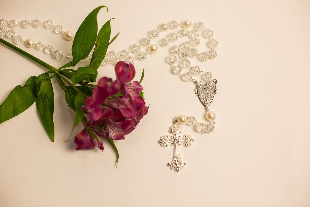 Rosary of Grace – Large Crystal Beads