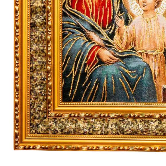 The Holy Family Double Padded Framed Image   21"