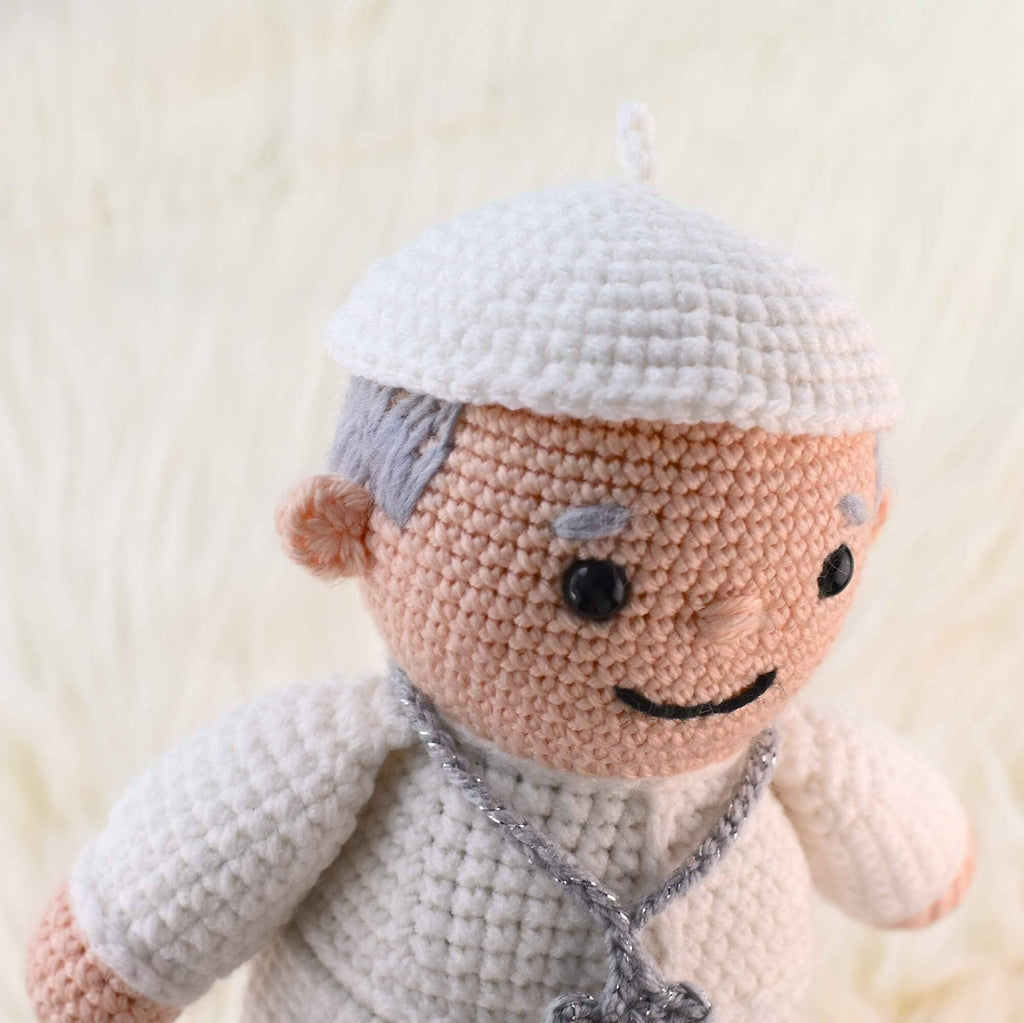 The Pope Amigurumi Crochet, Handmade Pope Amigurumi Doll