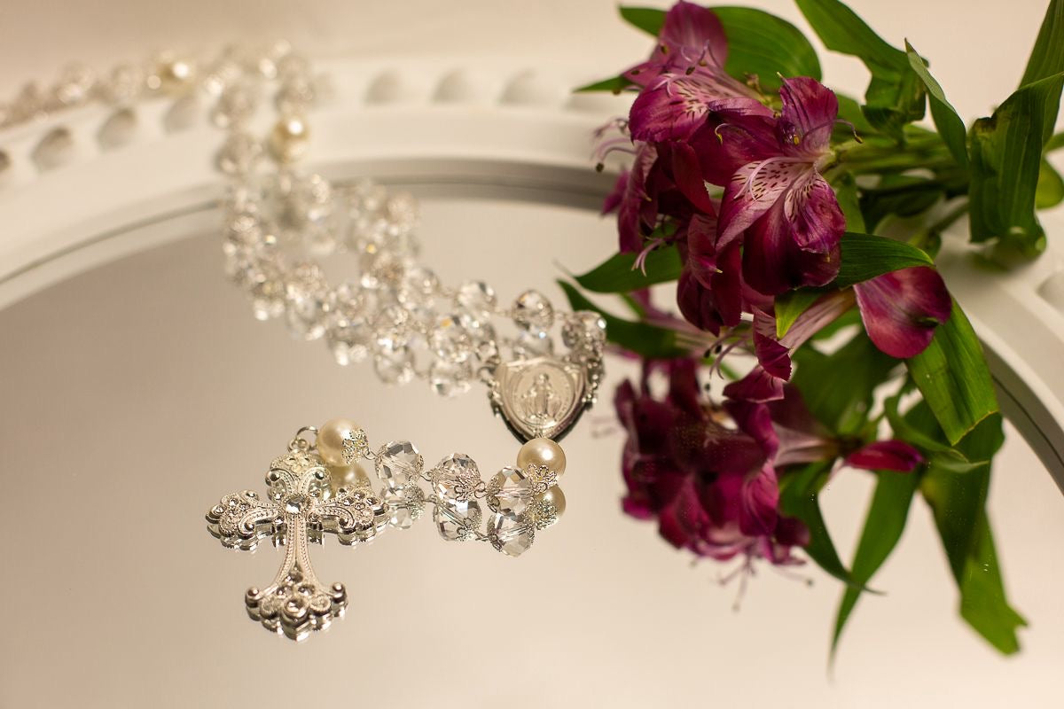 Rosary of Grace – Large Crystal Beads