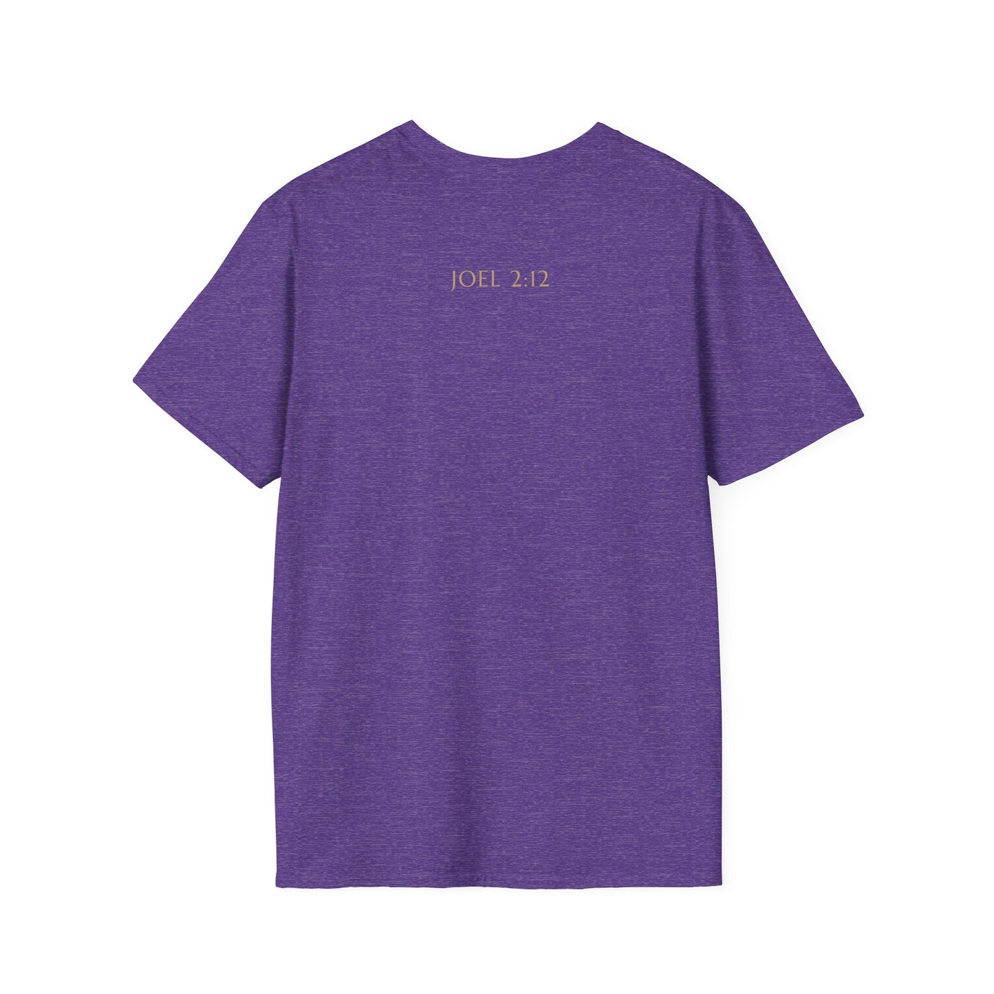 Lent Return to Me Christian T-Shirt | Joel 2:12 Bible Verse Shirt