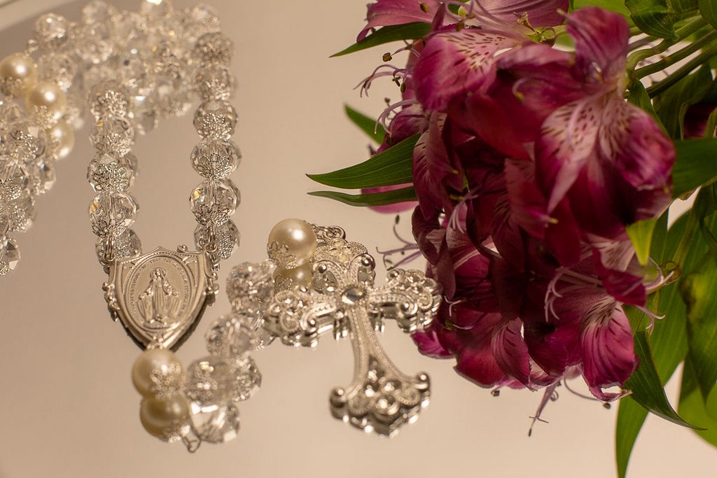Rosary of Grace – Large Crystal Beads