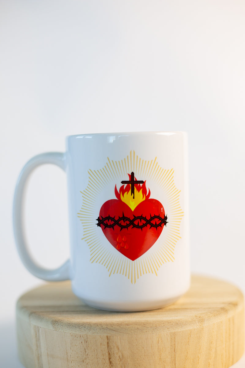 Sacred Heat of Jesus Mug