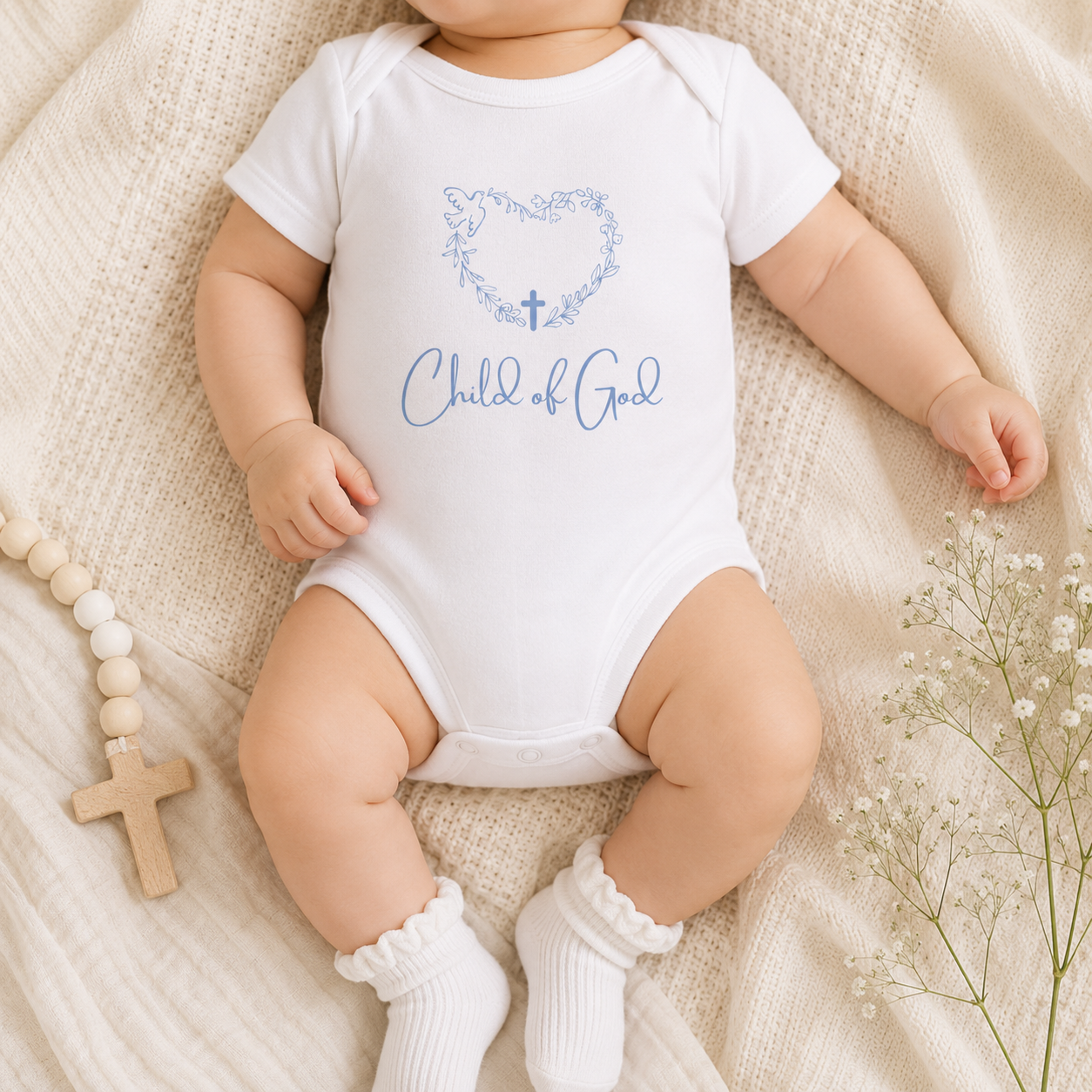 Child of God Baby Bodysuit