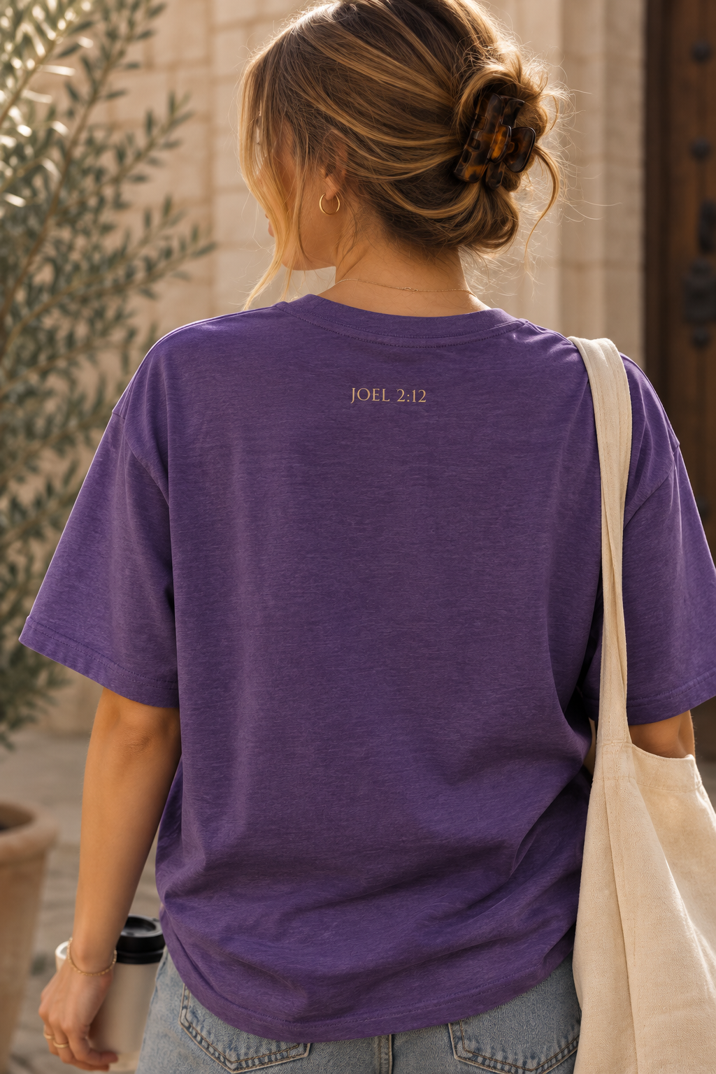 Lent Return to Me Christian T-Shirt | Joel 2:12 Bible Verse Shirt