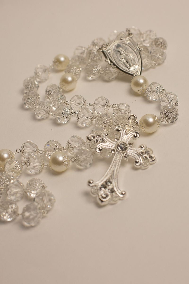 Rosary of Grace – Large Crystal Beads