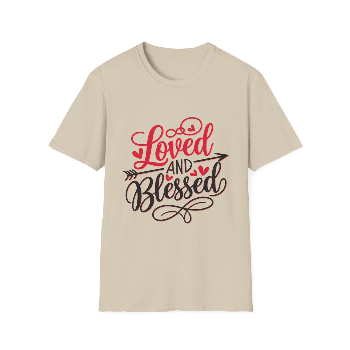 Loved by Him Adult T-Shirt