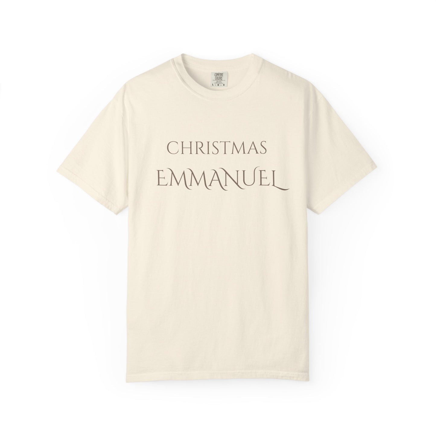 Christmas Emmanuel T-Shirt | Minimalist Catholic Faith Apparel