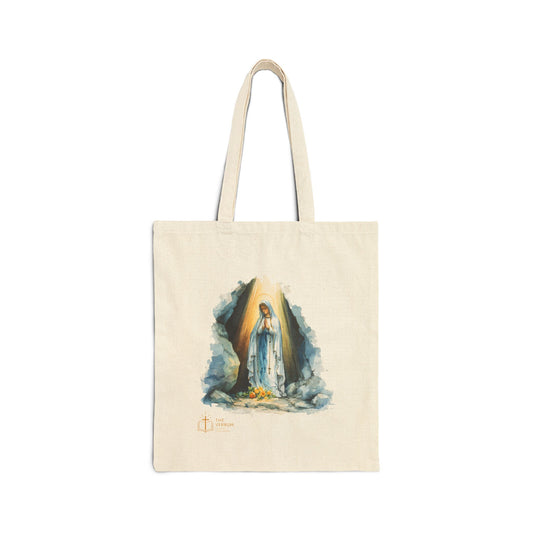 Our Lady of Lourdes Tote Bag