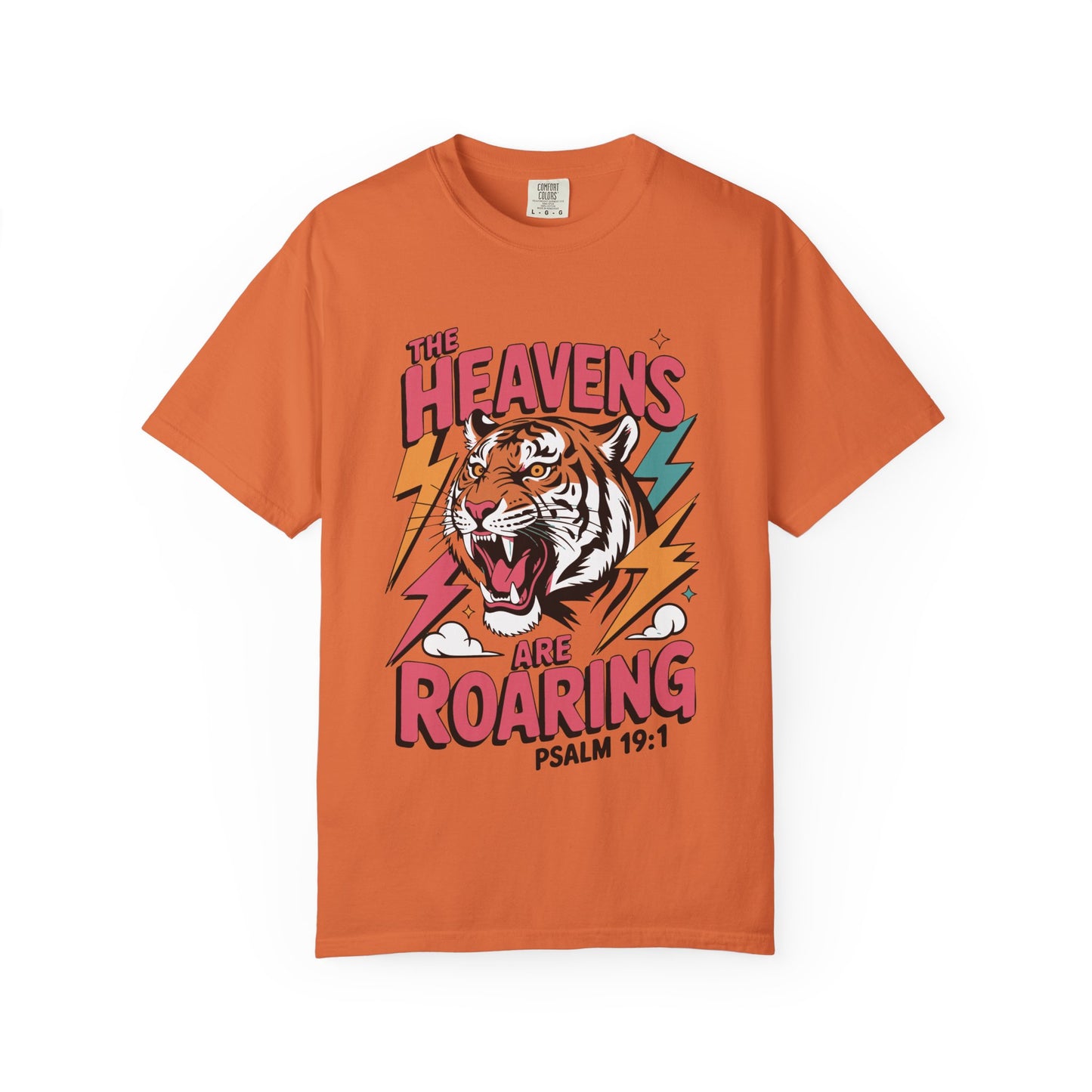 Roar of Heaven Garment-Dyed Adult T-Shirt