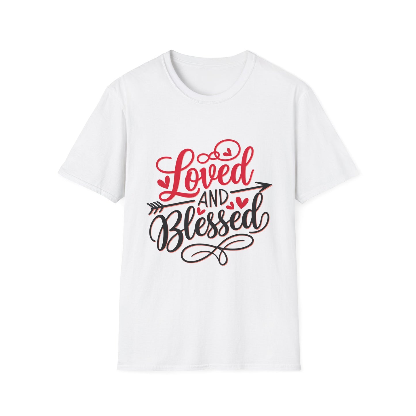 Loved by Him Adult T-Shirt