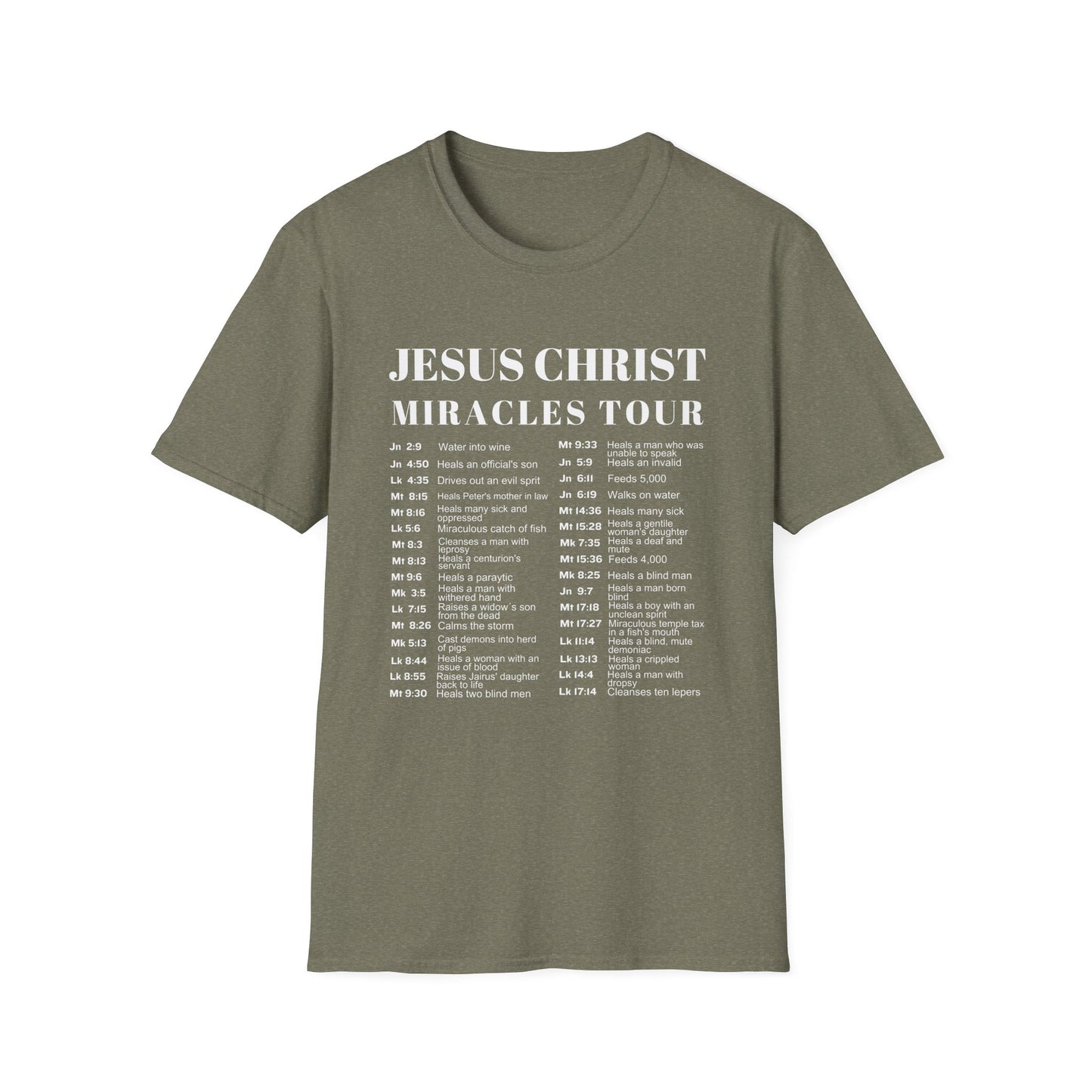Miracles Tour T-shirt