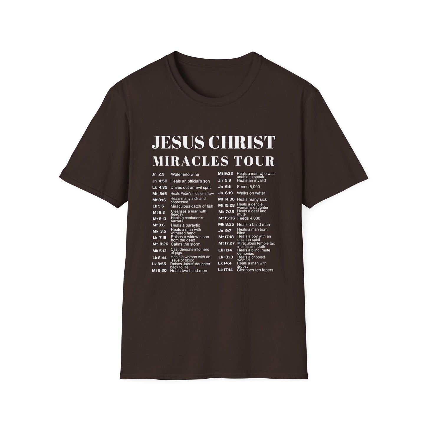 Miracles Tour T-shirt