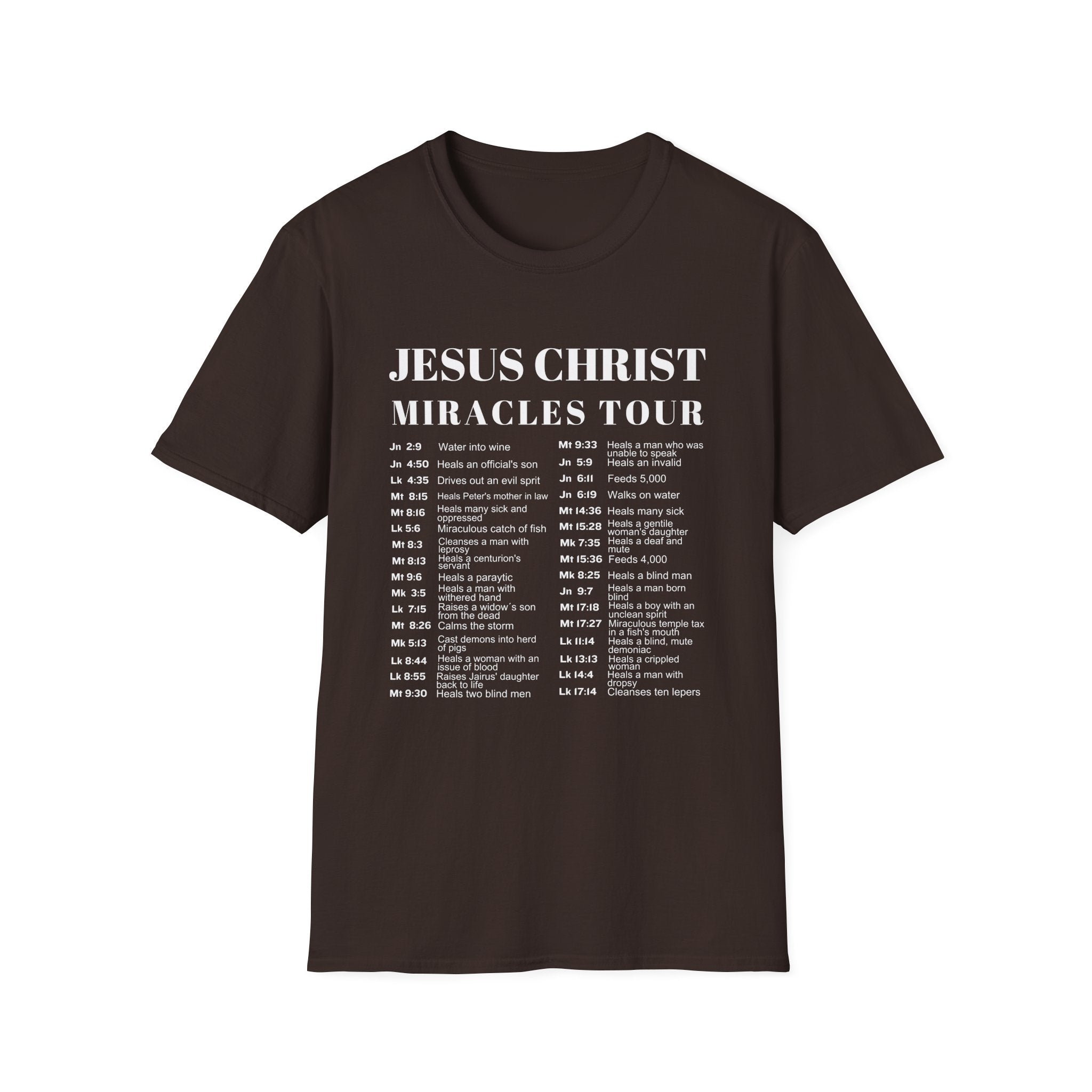 Miracles Tour T-shirt