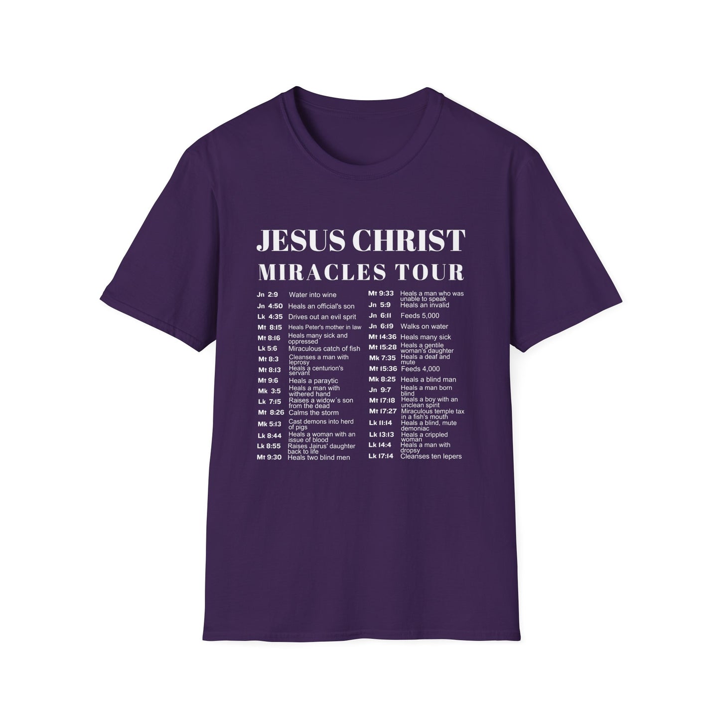 Miracles Tour T-shirt