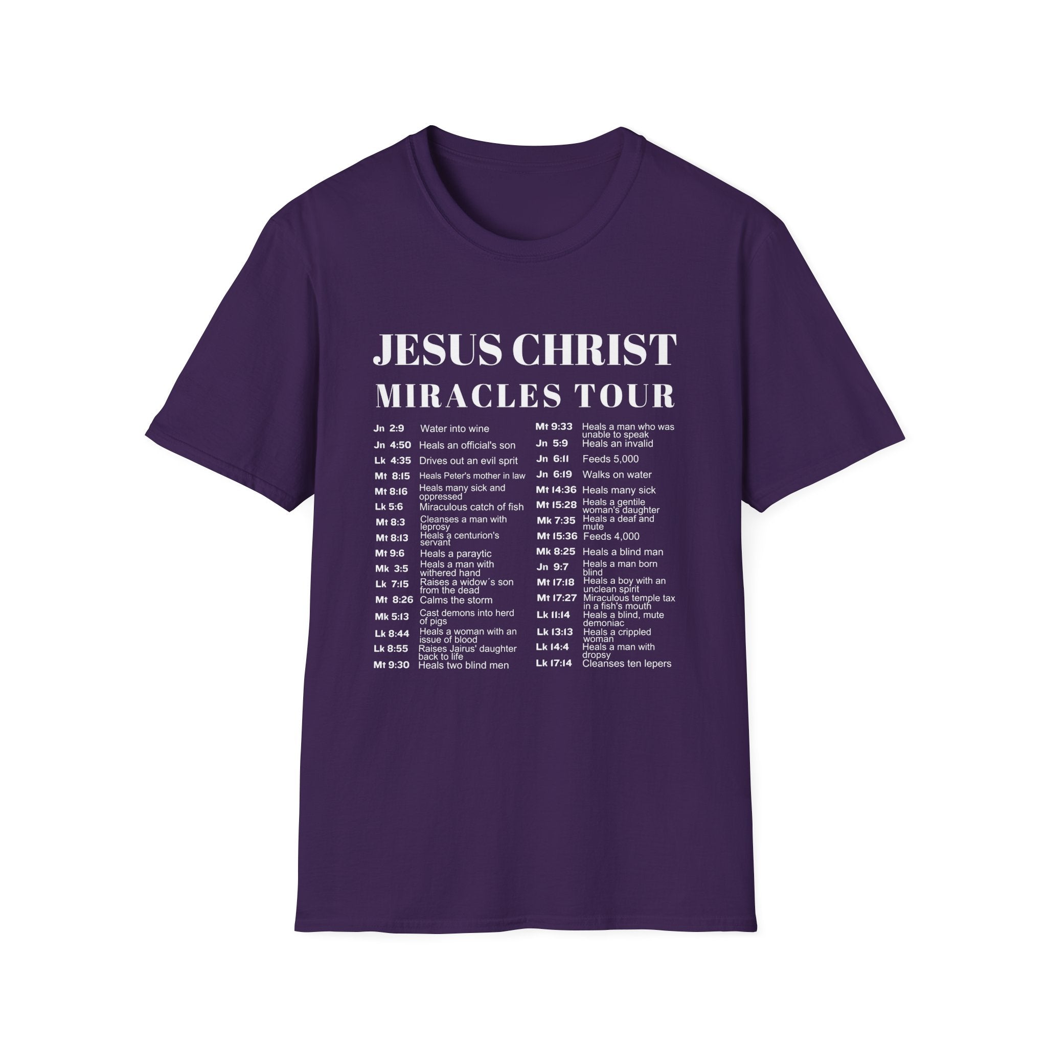 Miracles Tour T-shirt