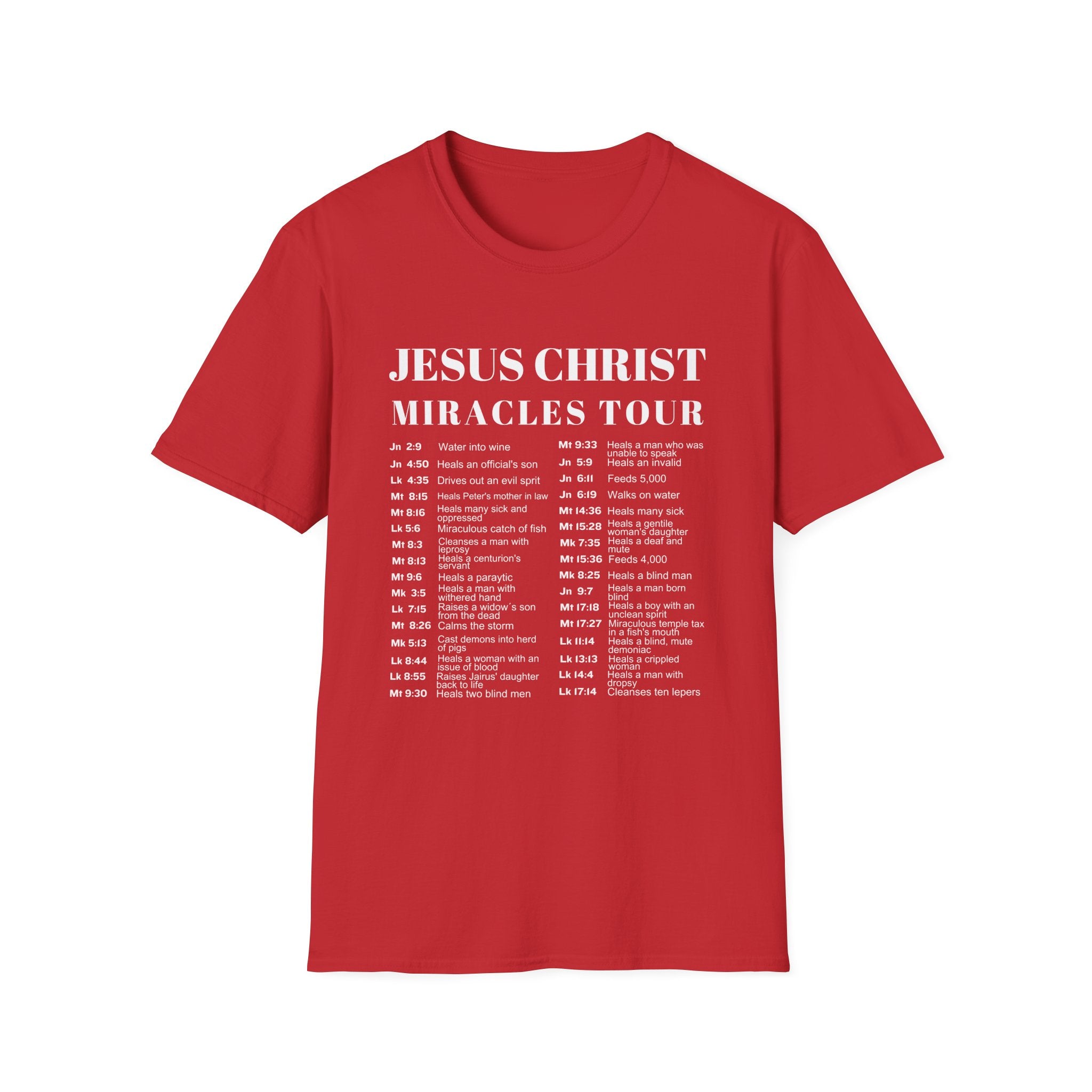 Miracles Tour T-shirt