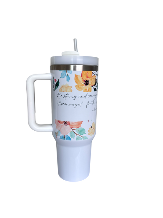 Strength & Courage Tumbler