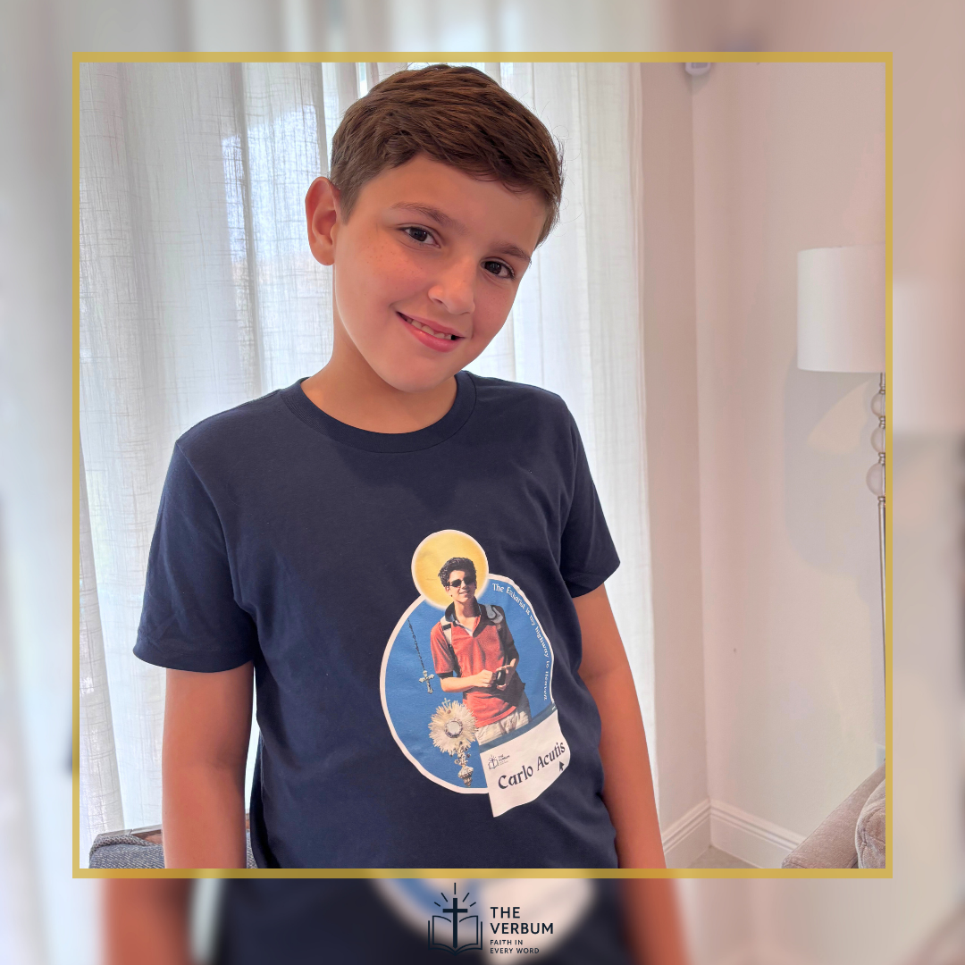 Carlo Acutis Kids T-shirt