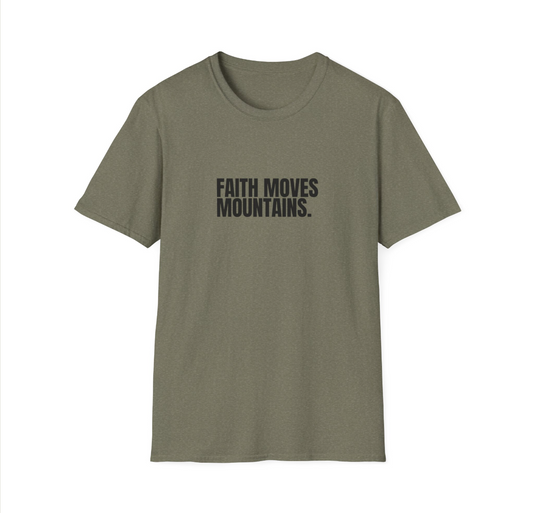 Faith Move Adult T-Shirt