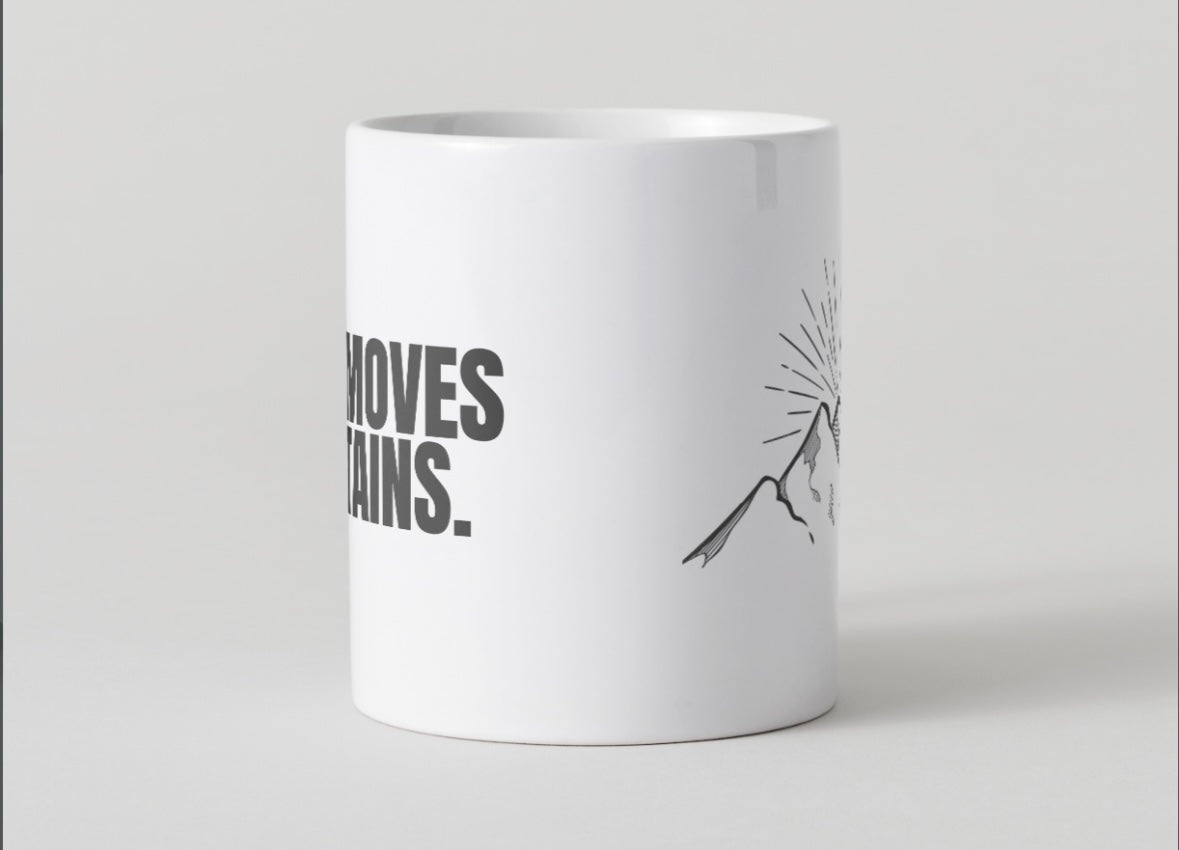 Faith Moves Mountains Mug